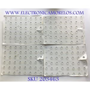 KIT DE LED'S PARA TV (( KIT CONSTA DE 9 PZ )) / NUMERO DE PARTE SVG750A08 / SVG750A08_REV05_48LED_160118